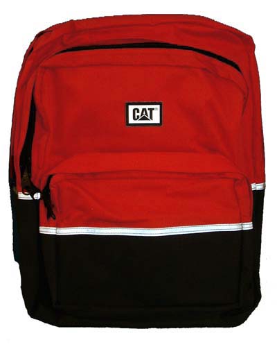 Caterpillar Rucksack Red