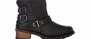 Womens Carolina black ankle boots