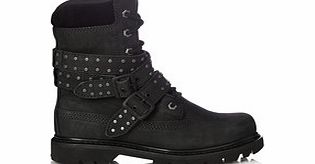 Womens Double Agent black boots