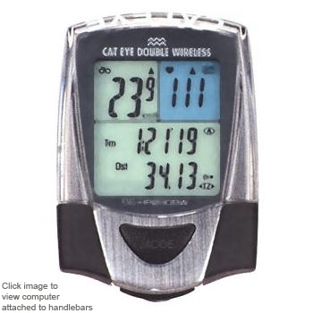 Cateye CC HR200DW Wireless Cycle Computer
