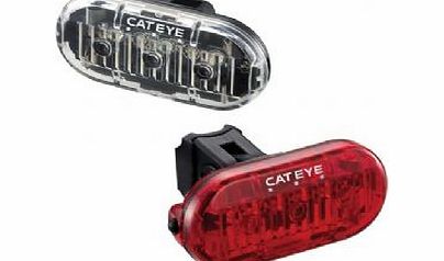 Cateye Omni 3 Hl/TL-ld135 3 Led Front and Rear