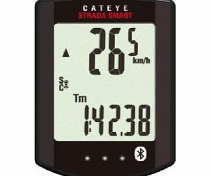 Cateye Strada Smart Cycling Computer With Speed
