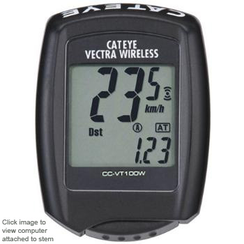 Cateye Vectra Wireless Cycle Computer