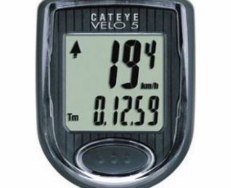 Cateye Velo 5 Cycle Computer -