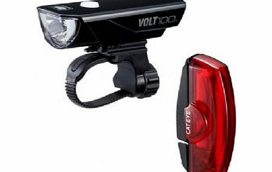 Cateye Volt 100 / Rapid X Usb Rc Front And Rear