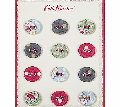 Cath Kidston Covered Buttons, Pack of 12, Multi