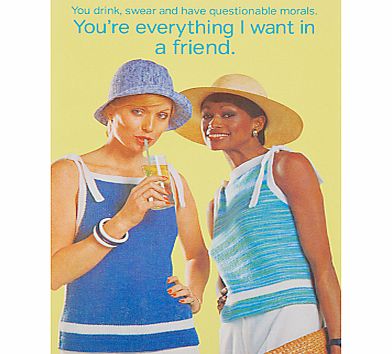 Cath Tate Cards A Friend Greeting Card