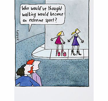 Cath Tate Cards Cath Tate Extreme Sport Greeting Card