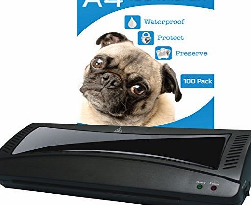 Cathedral Products Cathedral A4 Laminator Machine - Inc. 25 Laminating Pouches