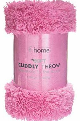 Catherine Lansfield Cuddly Throw 150x200cm - Candy