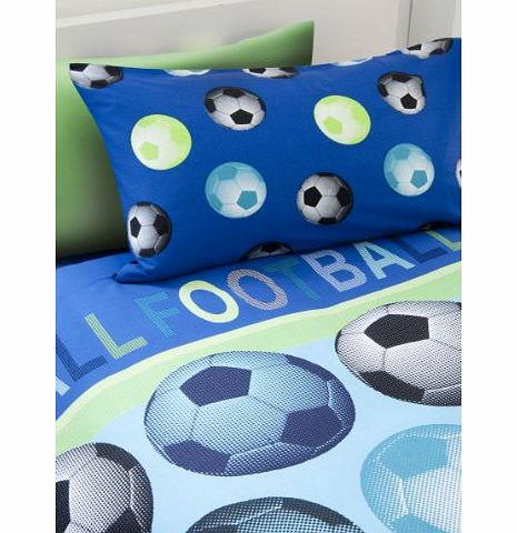 Catherine Lansfield Football Red Duvet Cover Set - Single