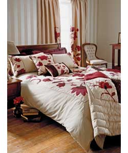 Catherine Lansfield Indulgence Rococo Berry Duvet Cover Set - Double