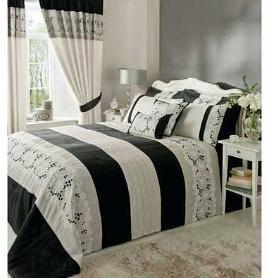 Isadora Black Bedspread -