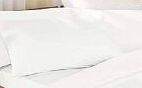 Catherine Lansfield Non Iron Percale Double Flat Sheet - White