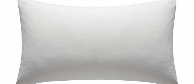 Catherine Lansfield Non Iron Percale Polycotton Housewife Pillowcase Pair White