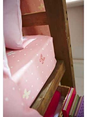 Catherine Lansfield Pony Pink Fitted Sheet - Single
