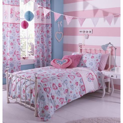 Catherine Lansfield Sweethearts Duvet Cover Set