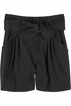 Catherine Malandrino Tie waist shorts