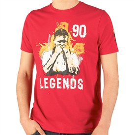 Mens Legends 90 T-Shirt Red
