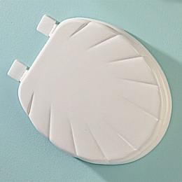 SHELL TOILET SEAT