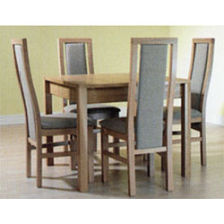 Caxton - Albany Square Dining Table & 4 Chairs