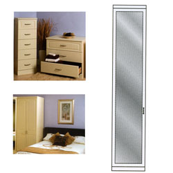 Caxton - Liberty Corner Wardrobe with Mirror