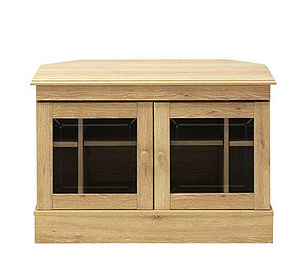 Furniture Driftwood Corner TV Unit in Oak