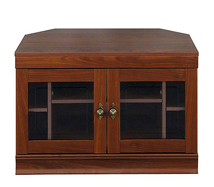 Caxton Furniture Lincoln Corner TV Unit in Cherry