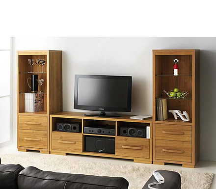 Caxton Furniture Strand TV Unit and 2 Tower