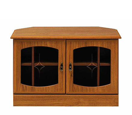 Caxton Furniture Tennyson Corner TV Unit in Teak