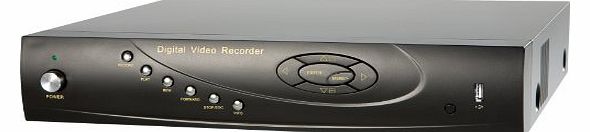 cctvX AMZ2308/500 4 Channel Digital Video recorder for CCTV Systems with IPHONE Remote Viewing APP with 500Gb HDD fitted