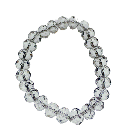 CCZ Design Clear Bead Bracelet