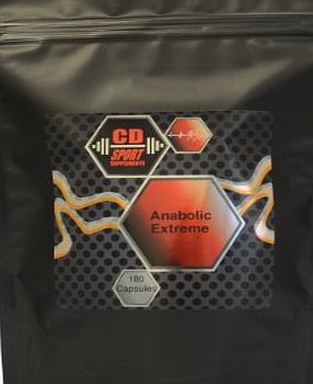 CD Sports ANABOLIC Extreme - 180 Pro Max Capsules - The Ultimate Extreme Muscle Hardening and Strength Agent - Promoting dramatic Gains in Strength and Size.