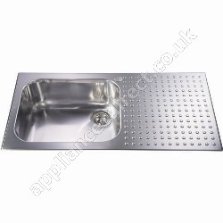 Picazzo Single Bowl Sink with Right Hand Drainer