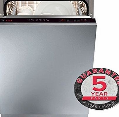 CDA WC431 45cm Slimline Fully Integrated Dishwasher