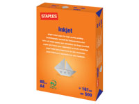 CE Inkjet A4 210x297mm white paper, 80gsm