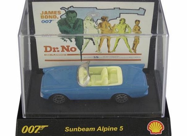 CE Toys James Bond 007 Die Cast Model Car - Alpine Sunbeam 5 from Dr. No