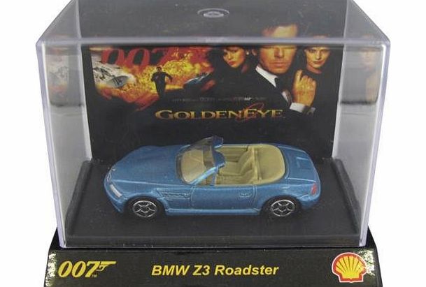 CE Toys James Bond 007 Die Cast Model Car - BMW Z3 Roadster from Goldeneye