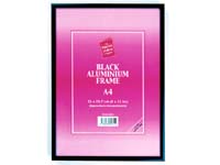 CEB A4 black metal certificate frame, EACH