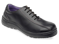 CEB ABS 320 black leather ladies wider fitting shoe