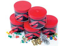 CEB CE 33mm large plain paper clips, TUB of 200