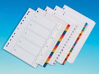 CEB CE A4 20 part polypropylene index, A to Z with