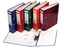 CEB CE A4 black laminated lever arch file with 70mm