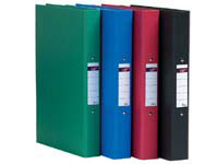CEB CE A4 blue recycled 2 ring binder with 25mm