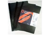 CEB CE A4 clip file with 3mm, 30 page capacity and