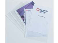 CEB CE A4 glass clear multi-punched reinforced