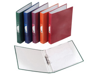 CEB CE A4 orange laminated ring binder with 2 `O`