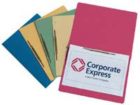 CEB CE A4 red manilla flat file, BOX of 100