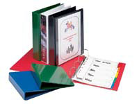 CEB CE A4 white pvc 4 d ring presentation binder