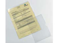 CEB CE A5 clear plastic card holder in landscape